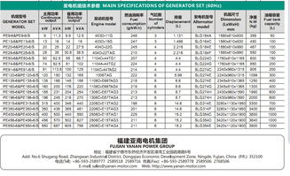福建亚南帕金斯PE系列柴油发电机组 高效稳定的电力保障